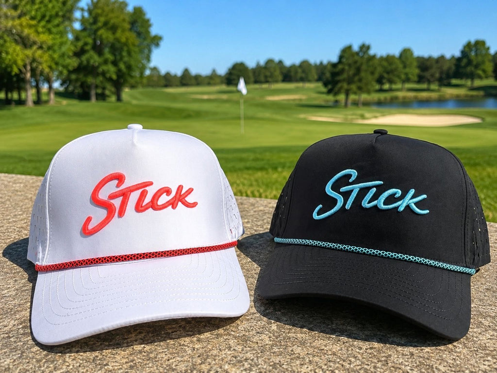 Stick Embroidered Logo Cap