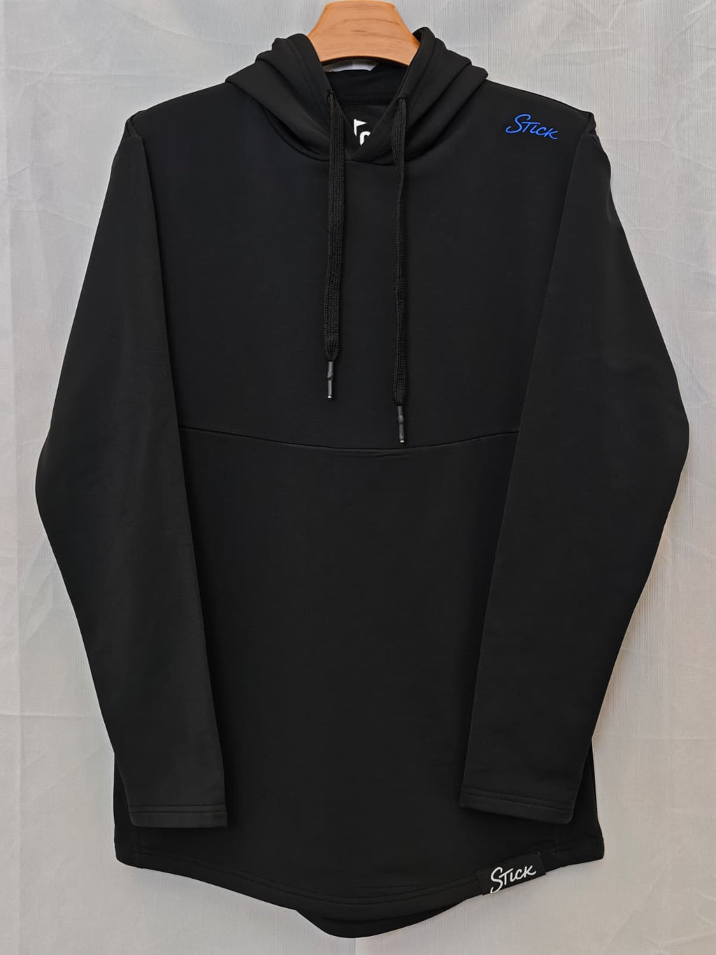 Black Stick Hoodie - Shoulder Logo