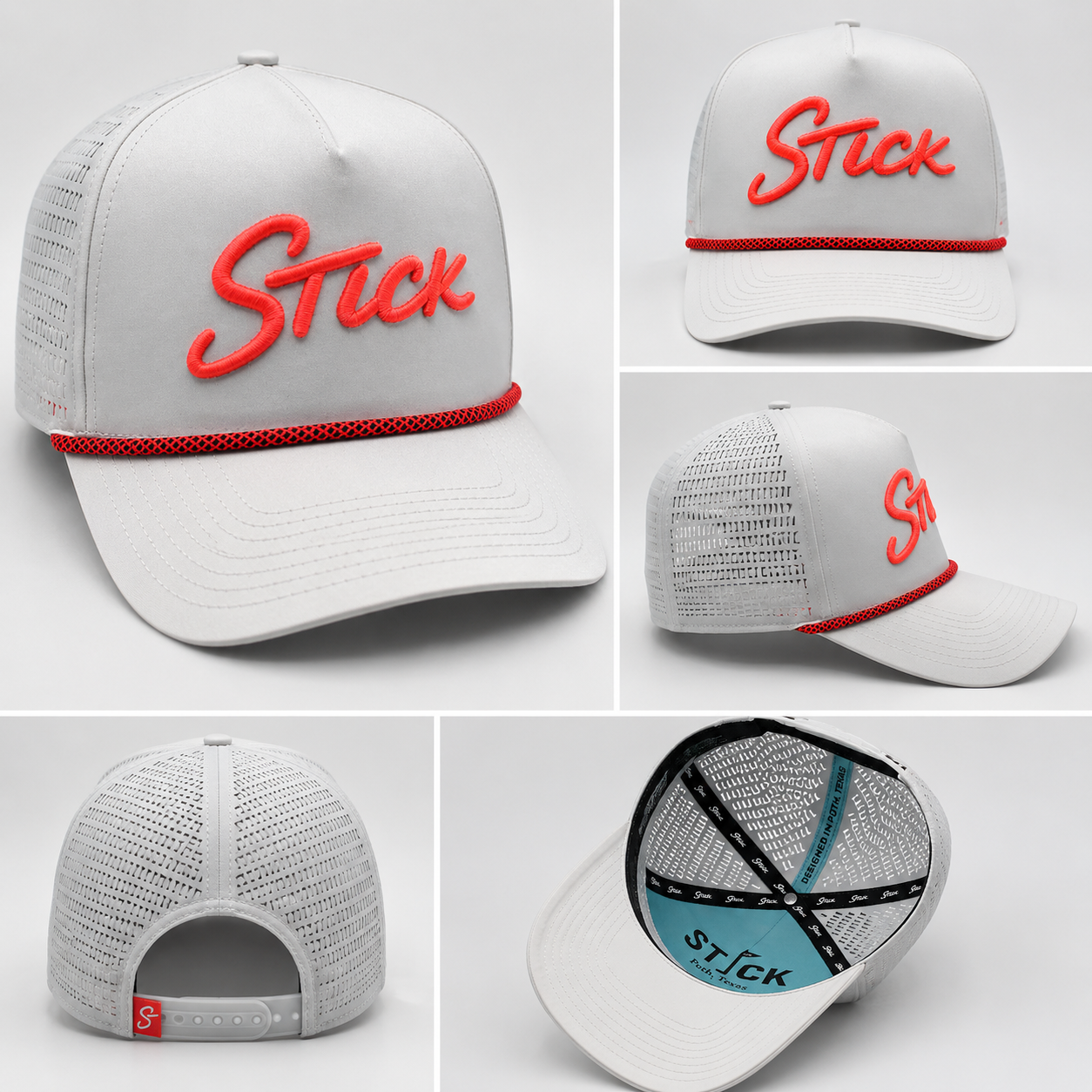 Stick Embroidered Logo Cap