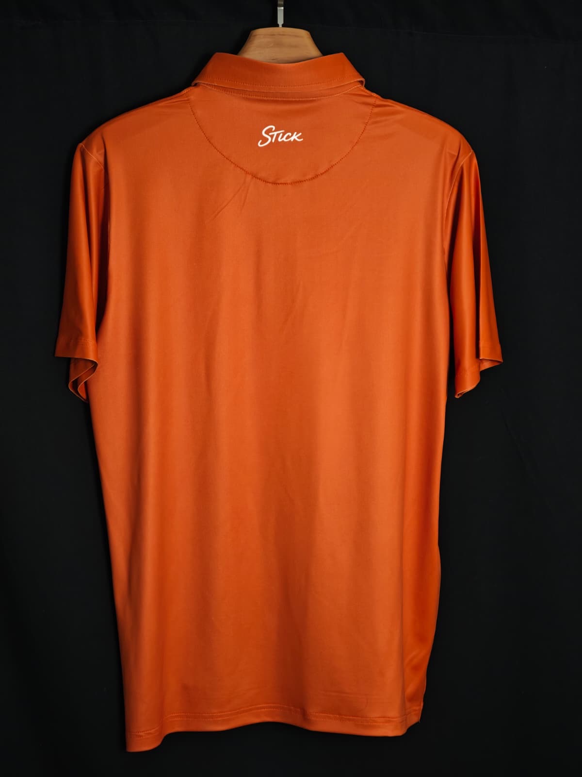 Orange Stripe Polo
