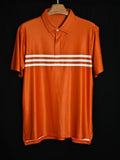 Orange Stripe Polo